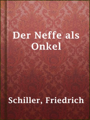 cover image of Der Neffe als Onkel